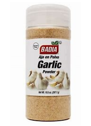 Ajo en polvo Badía (226gr)