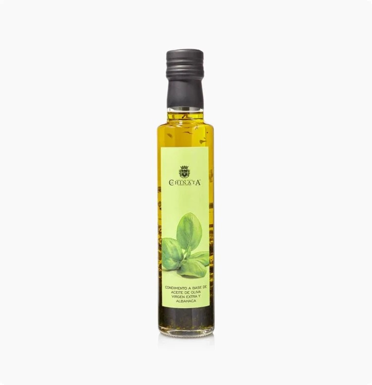 Aceite de Oliva Virgen Extra con Albahaca La Chinata 250 ml