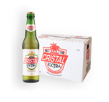 Cerveza Cristal Extra (24 botellas de 350ml)