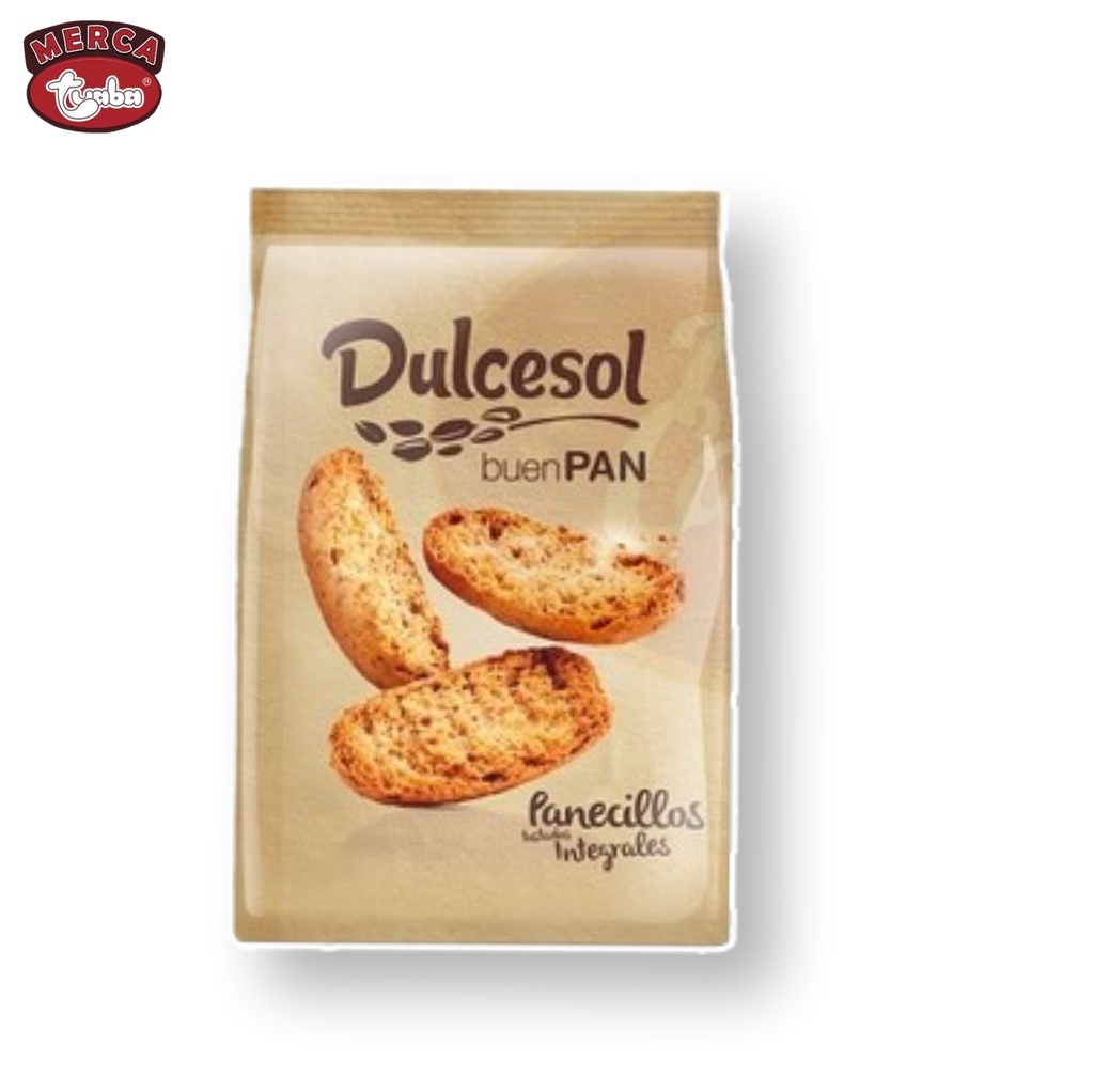 Panecillos Integrales Tostados DULCESOL Bolsa (200g)