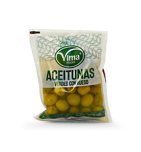 Bolsita Aceitunas con hueso 170 Gr VIMA