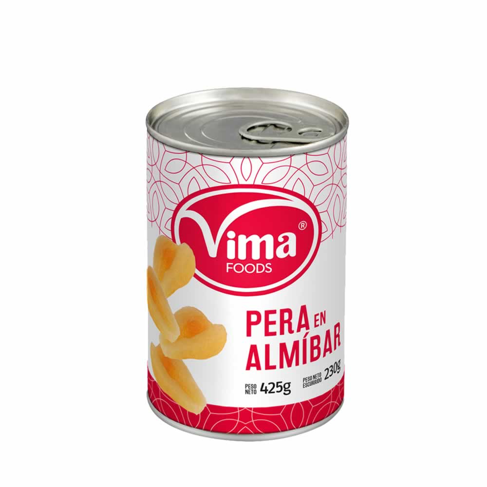 Peras en Almíbar Vima 425G