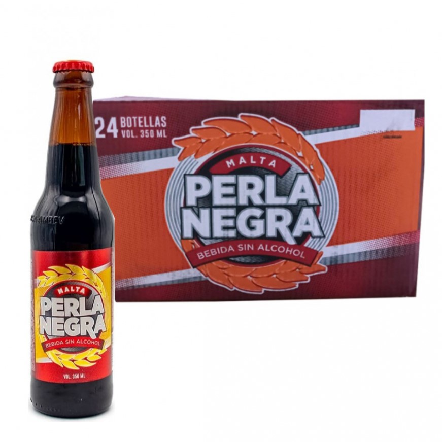 Caja de Malta Perla Negra (24ud*350ml)