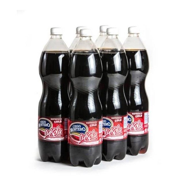 Refresco de Cola Ciego Montero TuKola 1.5L (Pack de 6u)