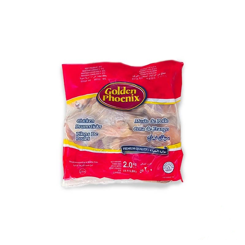 Muslos de pollo GOLDEN PHOENIX (2 kg / 4.4 Lb)