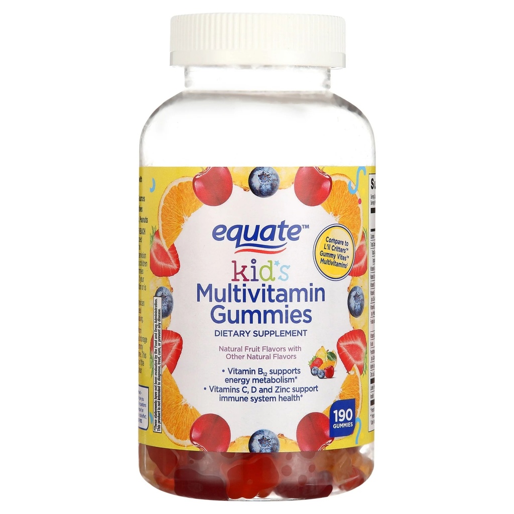 Multivitaminas de Niños Equate 190 ud