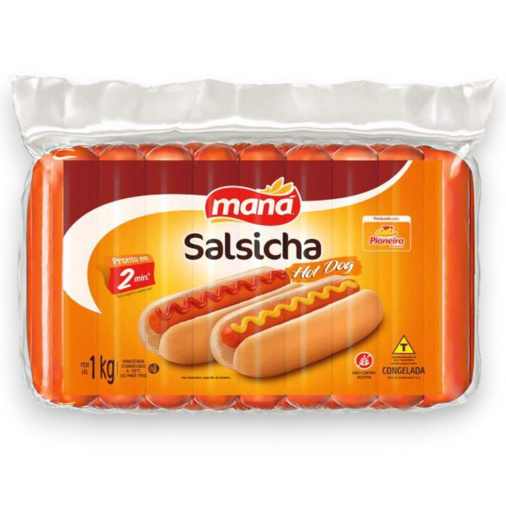 Salchichas de Pollo HOT-DOG (1 Kg / 2.2 Lb)