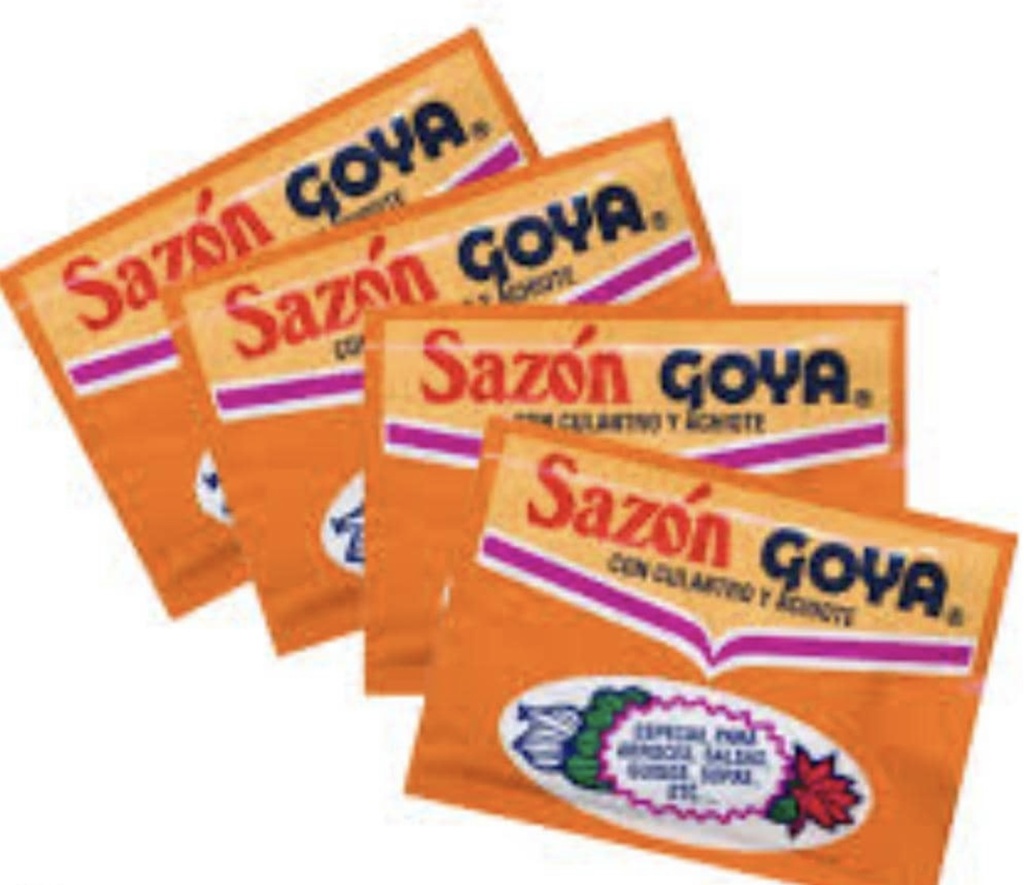 Sazón Goya 6 unidades