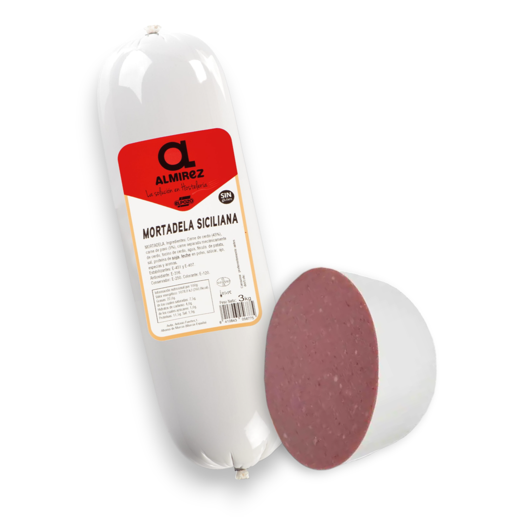Mortadella Siciliana Almirez 6.6 Lb (3 kg)