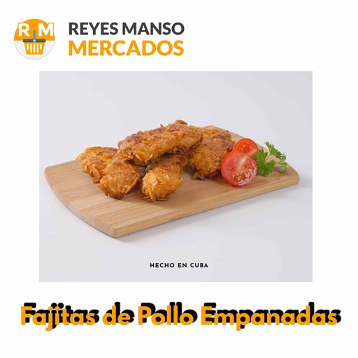 Fajitas de Pollo Empanadas (500g)