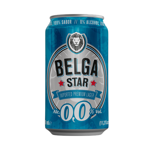 Cerveza SIN ALCOHOL Belga Star (caja de 24 ud)