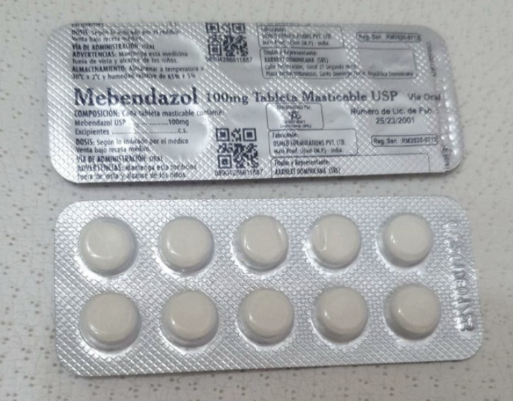 Mebendazol 100mg