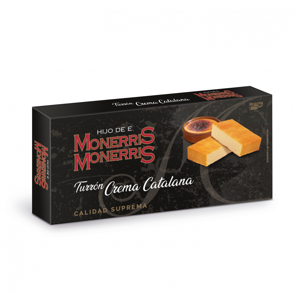 Turrón Crema Catalana Calidad Extra Monerris (200 Gr) | TSO Tienda