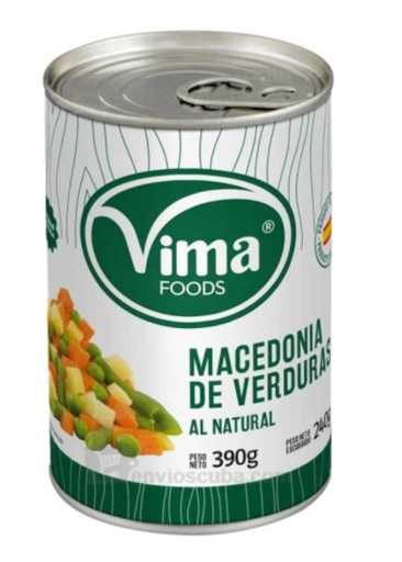 Macedonia verduras marca Vima (390g)