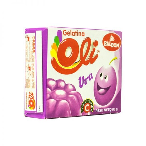 Gelatina de Uva Oli 3 Oz