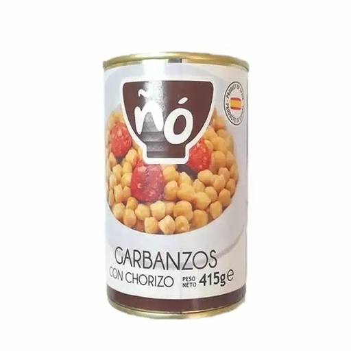 Garbanzos Con Chorizo Ñó VIMA 415 Gr