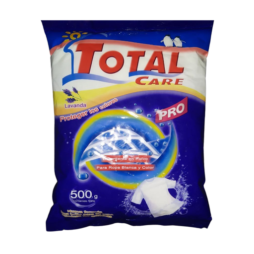 Detergente en polvo Total Care PRO 500g
