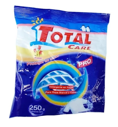 Detergente en polvo Total Care PRO 250g