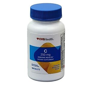 Vitamina C (250 mg) 100 tabletas CVS